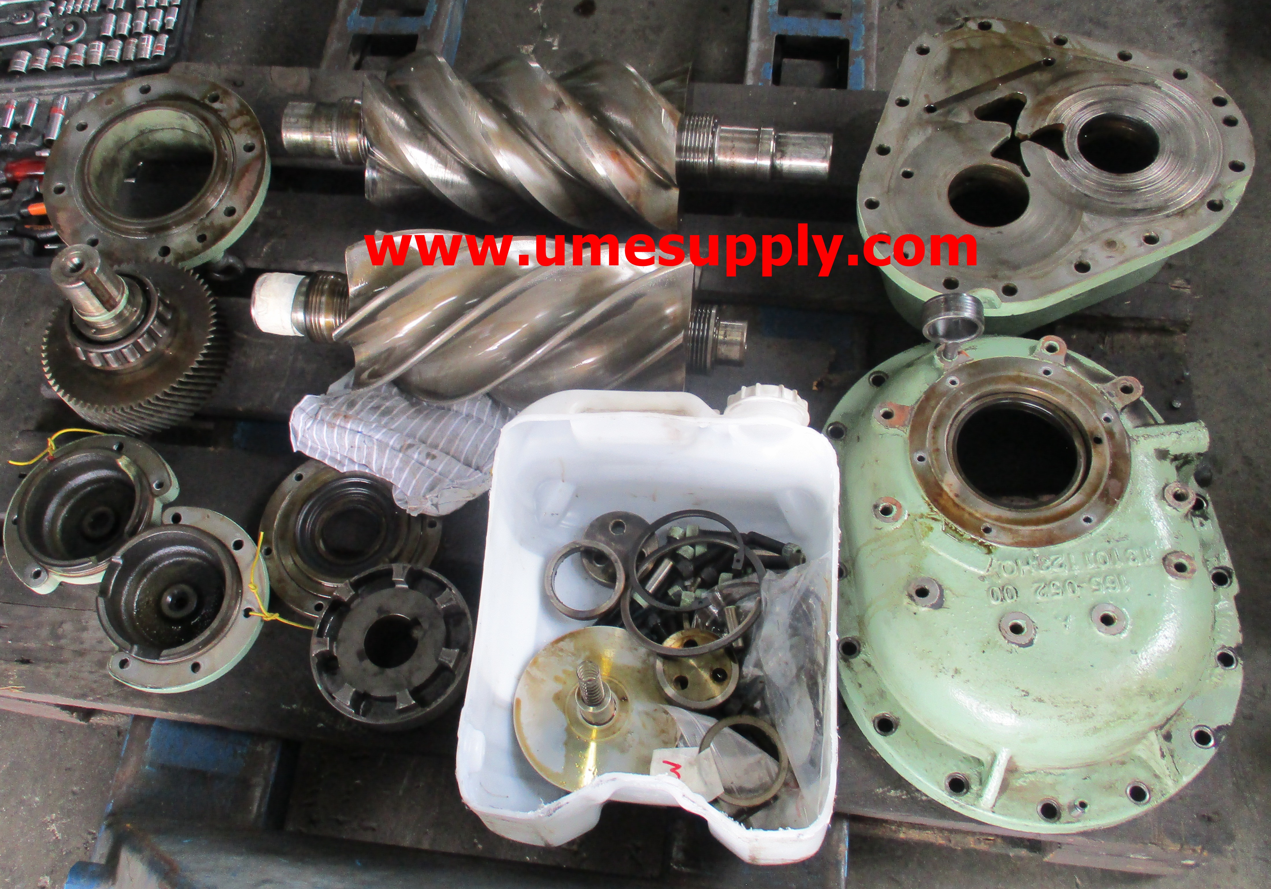 Overhaul Screw AirCompressor "SULLAIR" LS18-100.