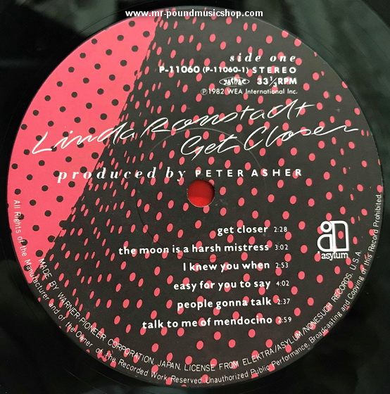 Linda Ronstadt - Get Closer