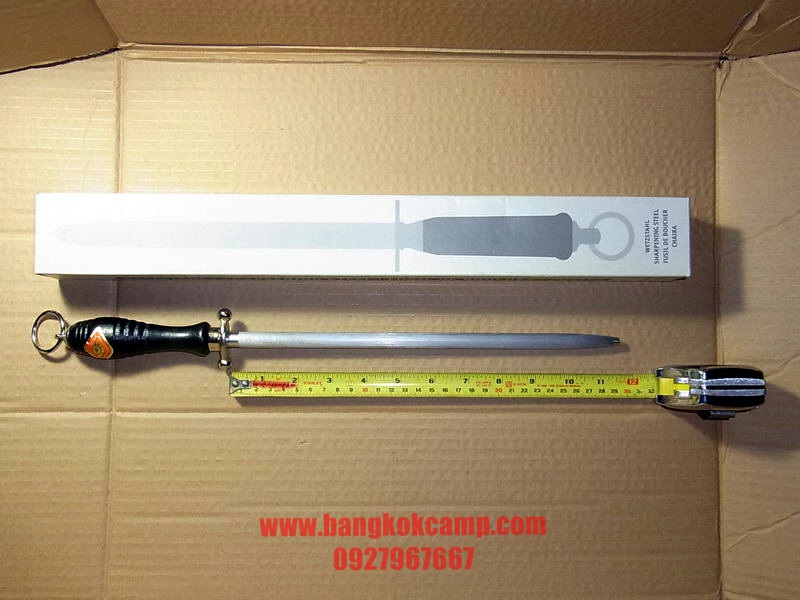 เหล็กลับมีด/ที่ลับมีด เยอรมัน ตราตา (eye brand) ขนาด12นิ้ว CARL SCHLIPPER SOLINGEN GERMANY