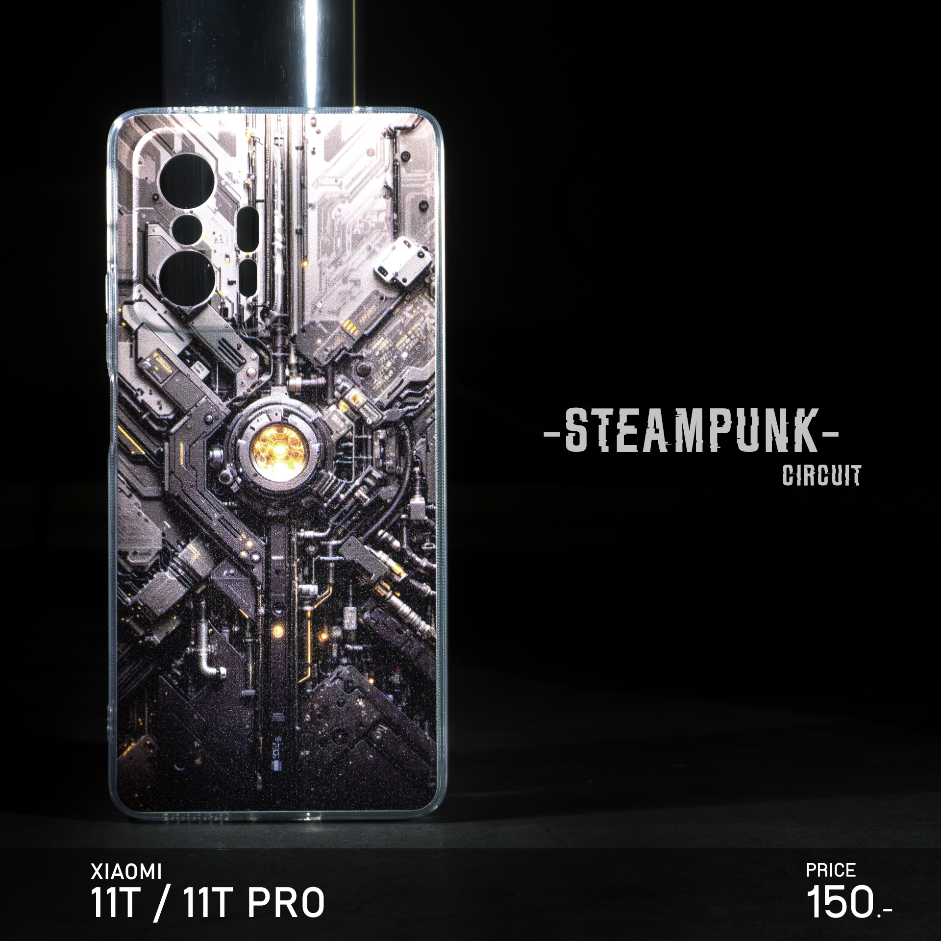 เคส Xiaomi 11T / Pro เคสพิมพ์ลาย SteamPunk Circuit (L) : Inspired by ...