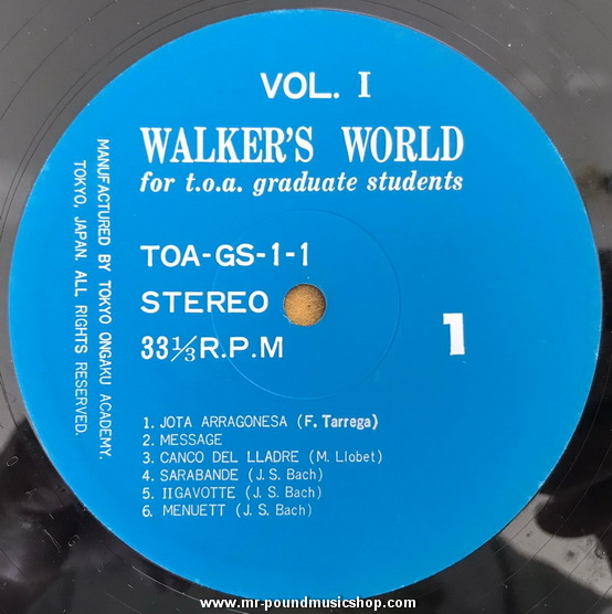 Luise Walker - Walker's World for t.o.a graduate students Vol.1