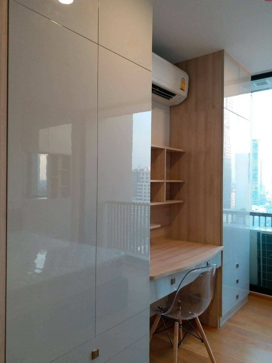 ให้เช่าคอนโด Noble Revo Silom (โนเบิล รีโว สีลม) 1 ห้องนอน 1 ห้องน้ำ ชั้น 19