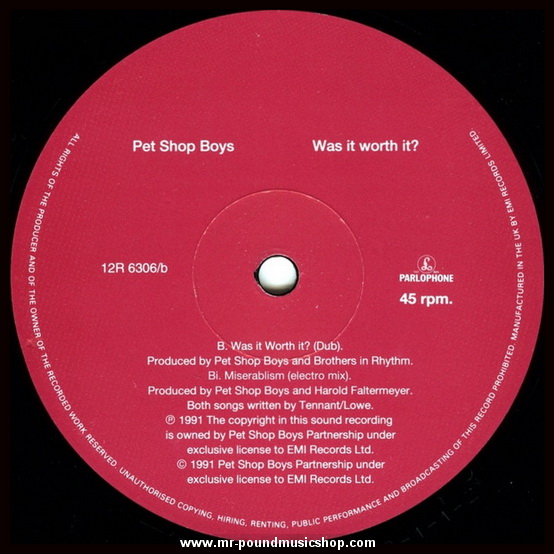 Pet Shop Boys - Was It Worth It?