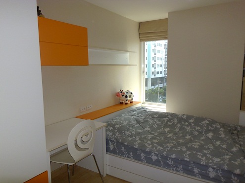 Premsiri Boutique Park เปรมสิริ บูทิก ปาร์ค (เกษตร-นวมินทร์) ห้องขนาด 54 ตรม. 2ห้องนอน 2ห้องน้ำ ชั้น4 ตึกA (ตึกใหม่) ห้อง built-inด้วยเฟอร์นิเจอร์อย่างดีพร้อมเครื่องใช้ไฟฟ้าครบ