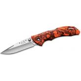 มีดพับ Buck 284 Bantam BBW Folding Knife 2-3/4" Blade, Orange Head Hunterz Nylon Handles - 7388