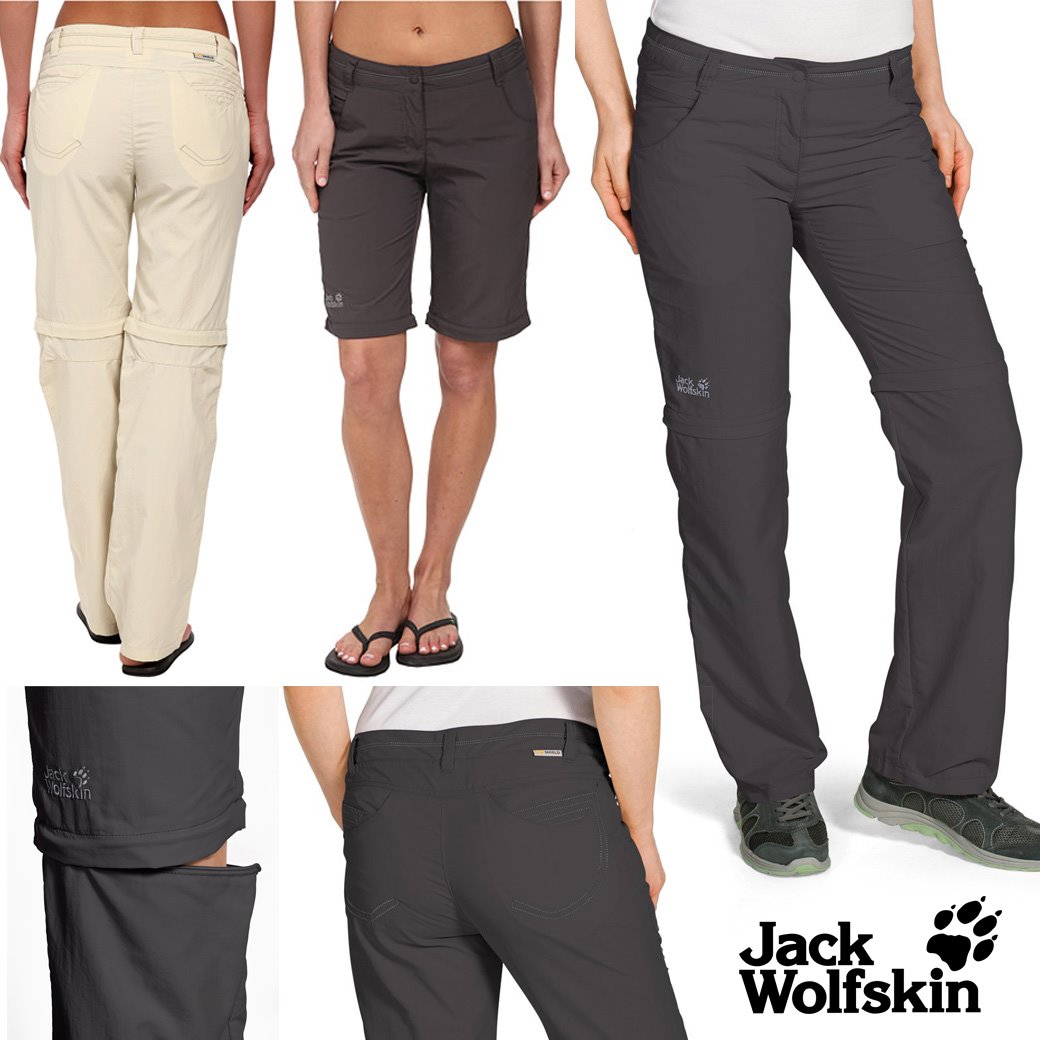 Jack Wolfskins Marrakech Zip off Pant- women