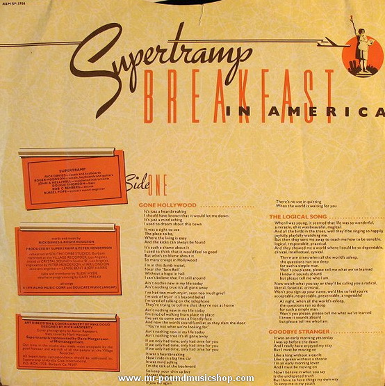 Supertramp - Breakfast In America