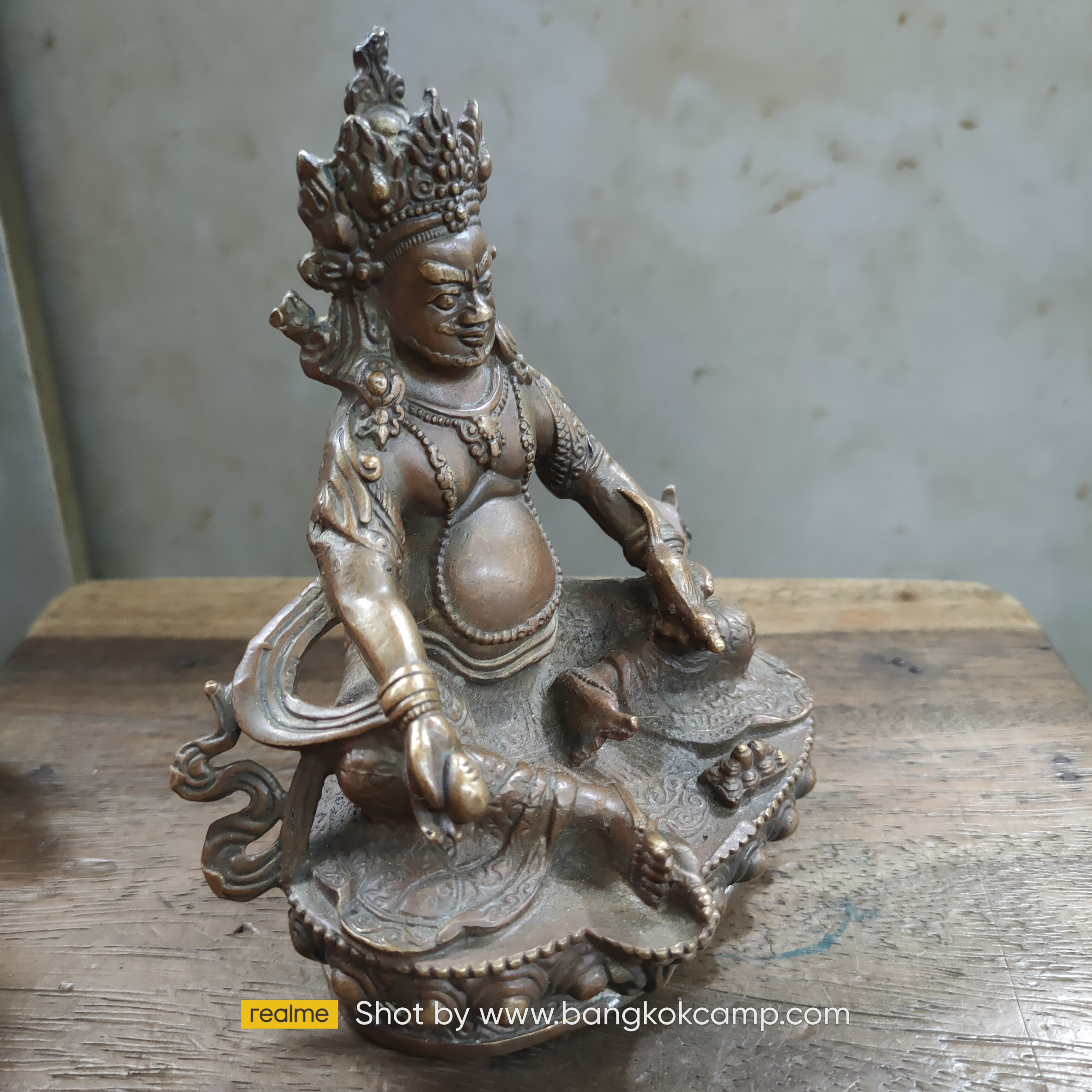 พระพุทธรูป ศิลปะทิเบต ทองเหลือง (1)