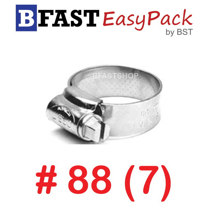 เหล็กรัดสแตนเลส SUS #88 (7) (1 ตัว/ถุง)