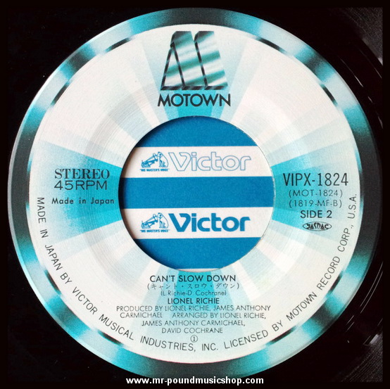 Lionel Richie - Say You, Say Me / Can't Slow Down