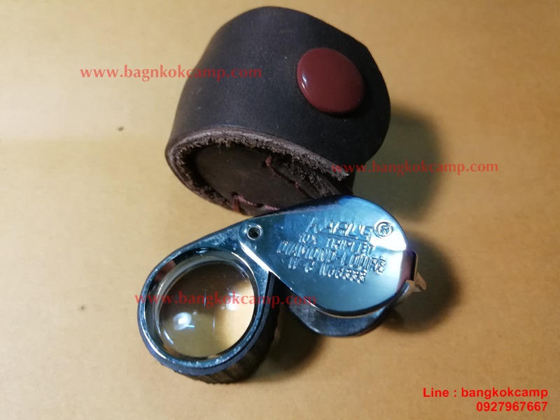 กล้องส่องพระ KARL'S 10x TRIPLET DIAMOND LOUPE W-G No.6333 กำลังขยาย 10X ....ใหม่ แท้