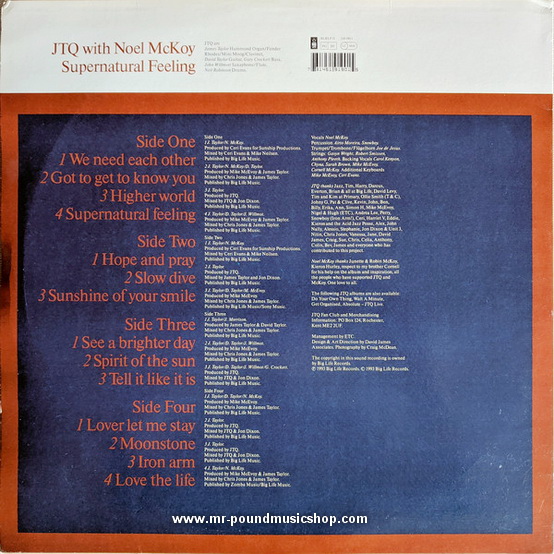 JTQ With Noel McKoy - Supernatural Feeling