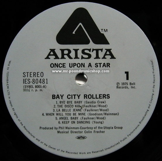 Bay City Rollers - Once Upon A Star