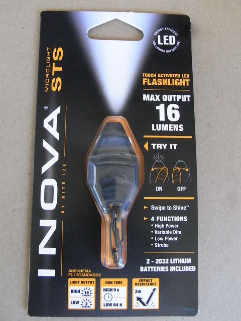 ไฟฉาย INOVA STS ไฟฉายพวงกุญแจ หลอดLED