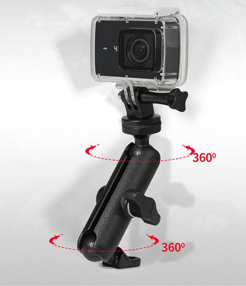 MOTOWOLF - ขาจับกล้องยึดกับกล้อง Action Cam , Gopro อื่นๆ มีแบบยึดกระจกกับแฮนบาร์