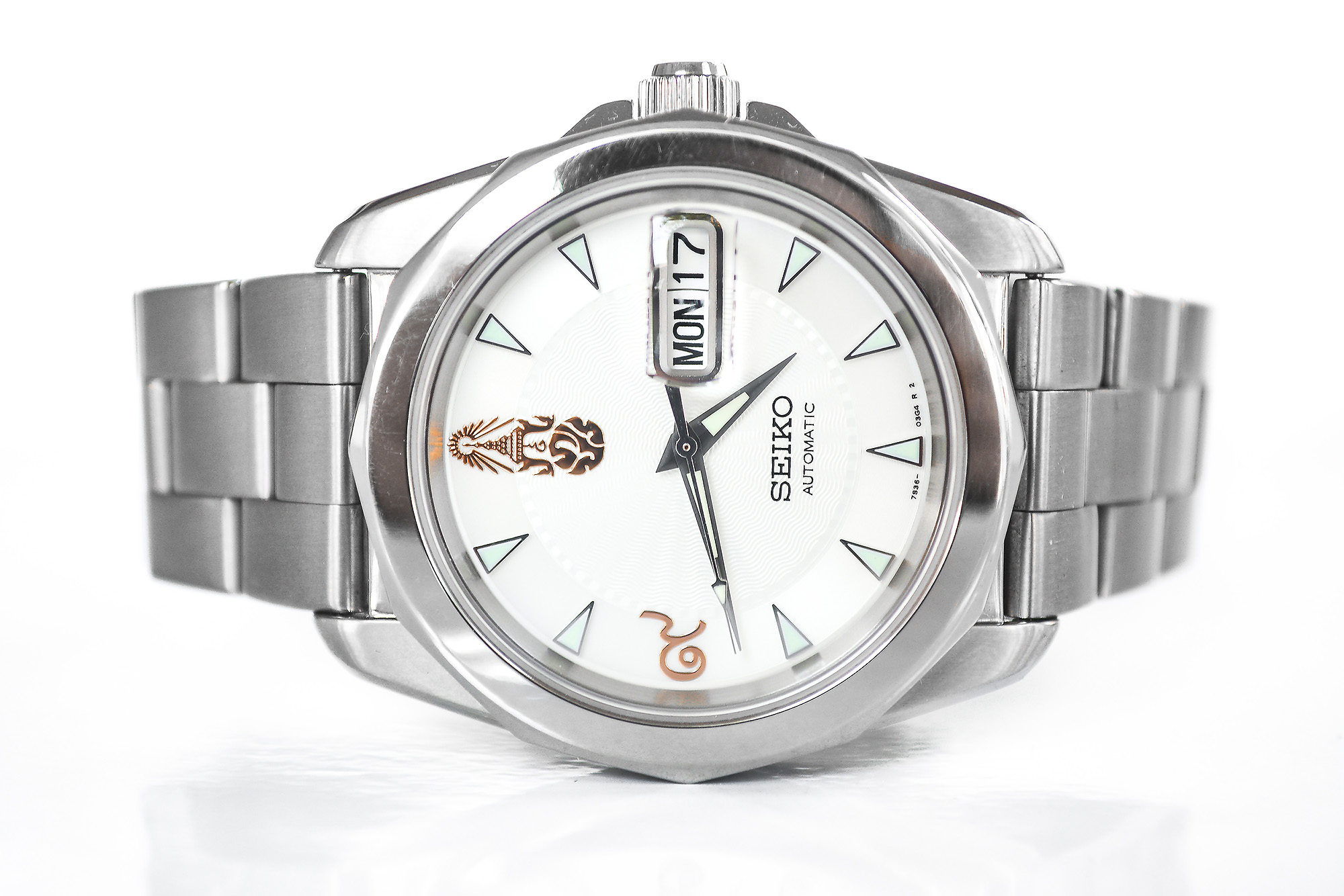 Seiko automatic titanium Limited Edition ฉลองครองราชครบ 60 ปี ในหลวง (Sold)