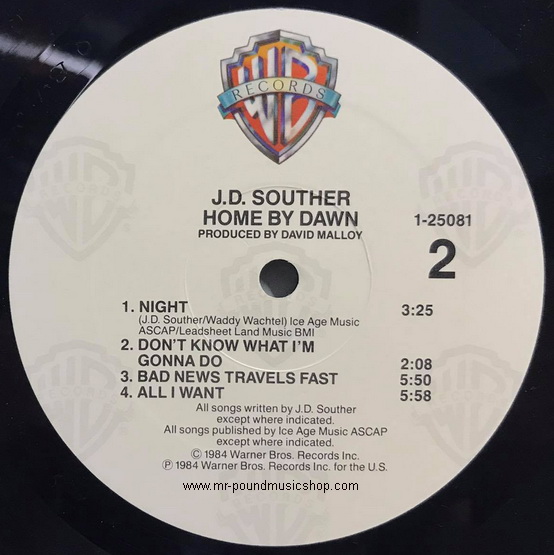J.D. Souther - Home By Dawn