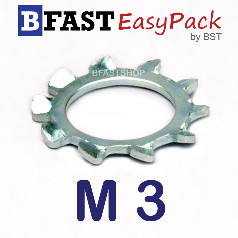 แหวนจักรนอก M3 ( 30 ตัว/ถุง)
