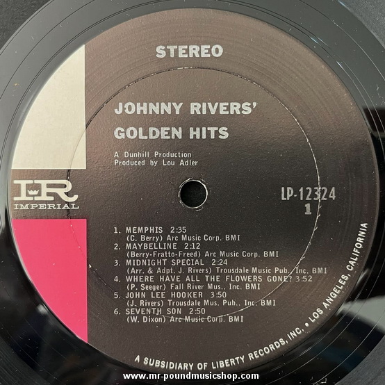 Johnny Rivers - Johnny Rivers' Golden Hits
