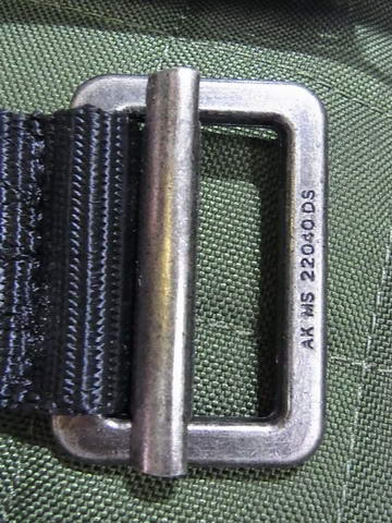 เข็มขัด Blackhawk หัวโลหะขาว