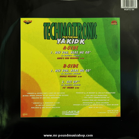 Technotronic Featuring Ya Kid K - Hey Yoh, Here We Go