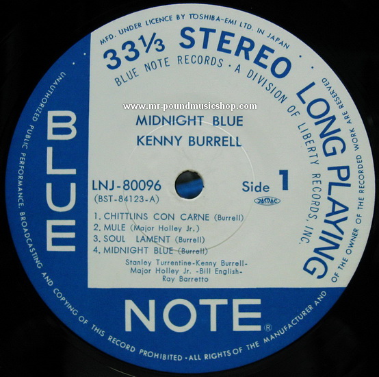 Kenny Burrell - Midnight Blue