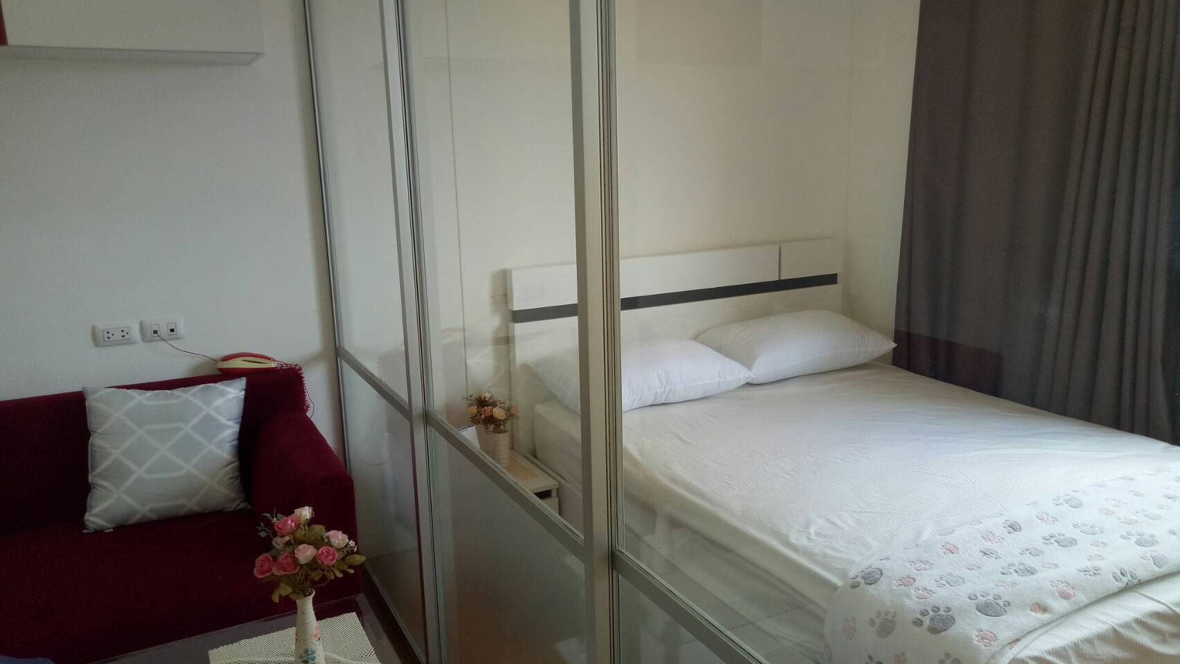 ให้เช่าคอนโด ลุมพินี นิด้า เสรีไทย Lumpini Condo Town Nida – seri-thai ) 1 ห้องนอน 1 ห้องน้ำ ขนาด 23 ตรม