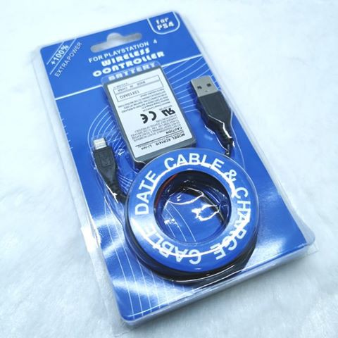 แบตเตอรี่จอย PS4 รุ่น 1 ขนาด 4.5 มิล แถมไขควง (Warranty 1 Month)