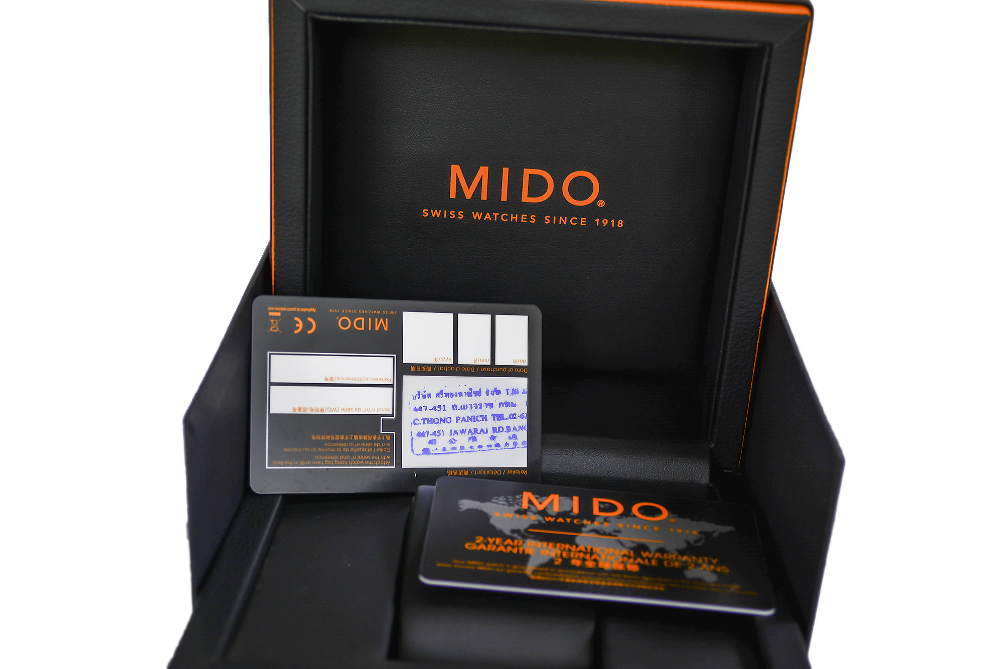 Mido All Dial M8340.4.B1.11 Chronometer หน้าขาว