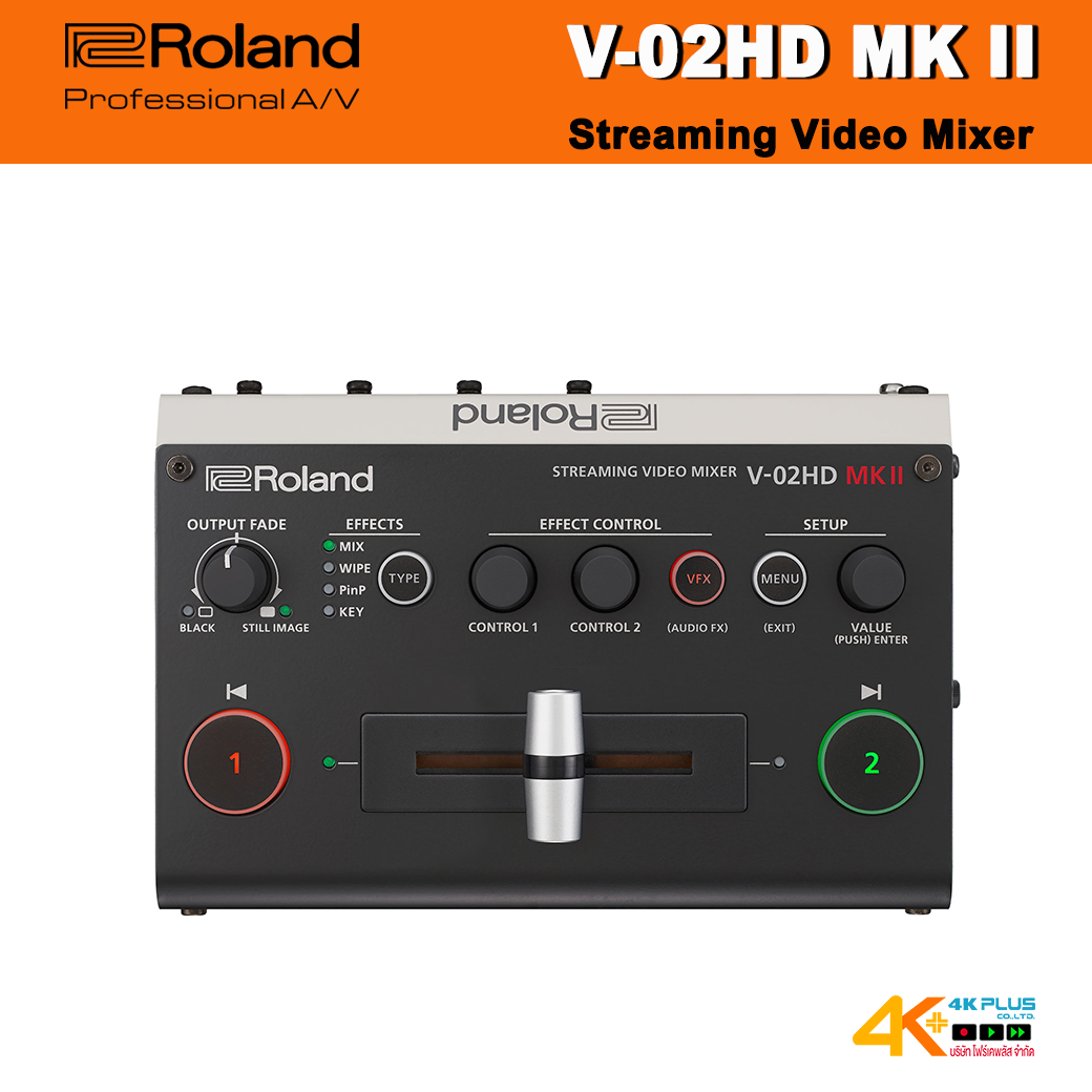 Roland V-02HD MK II Streaming Video Mixer