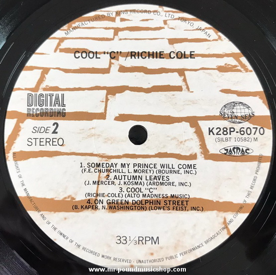 Richie Cole - Cool "C"