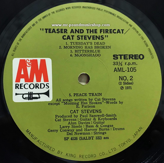 Cat Stevens - Teaser and The Firecat