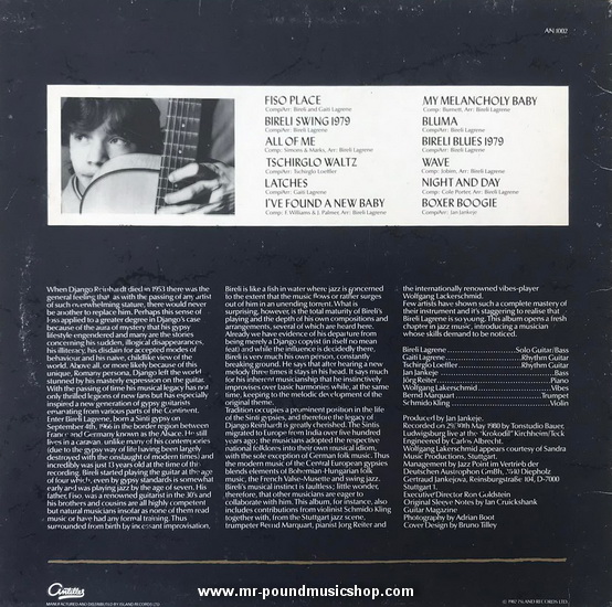 Bireli Lagrene - Routes To Django