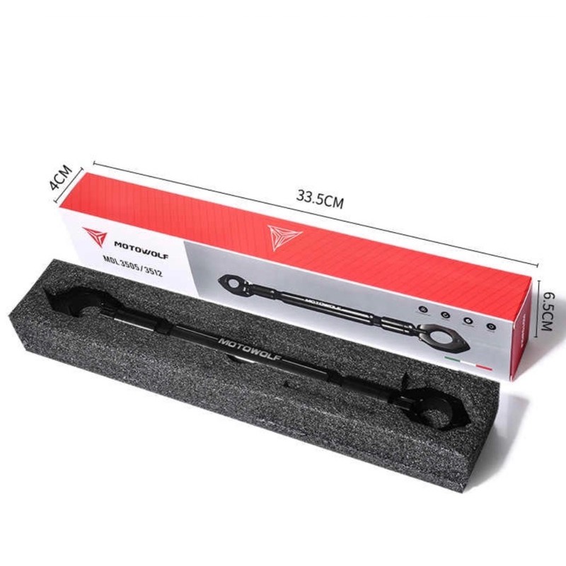 MOTOWOLF MDL 3505 - บาร์เสริมเอนกประสงค์ บาร์ค้ำแฮนด์ สำหรับแฮนด์บาร์ ปรับขนานได้