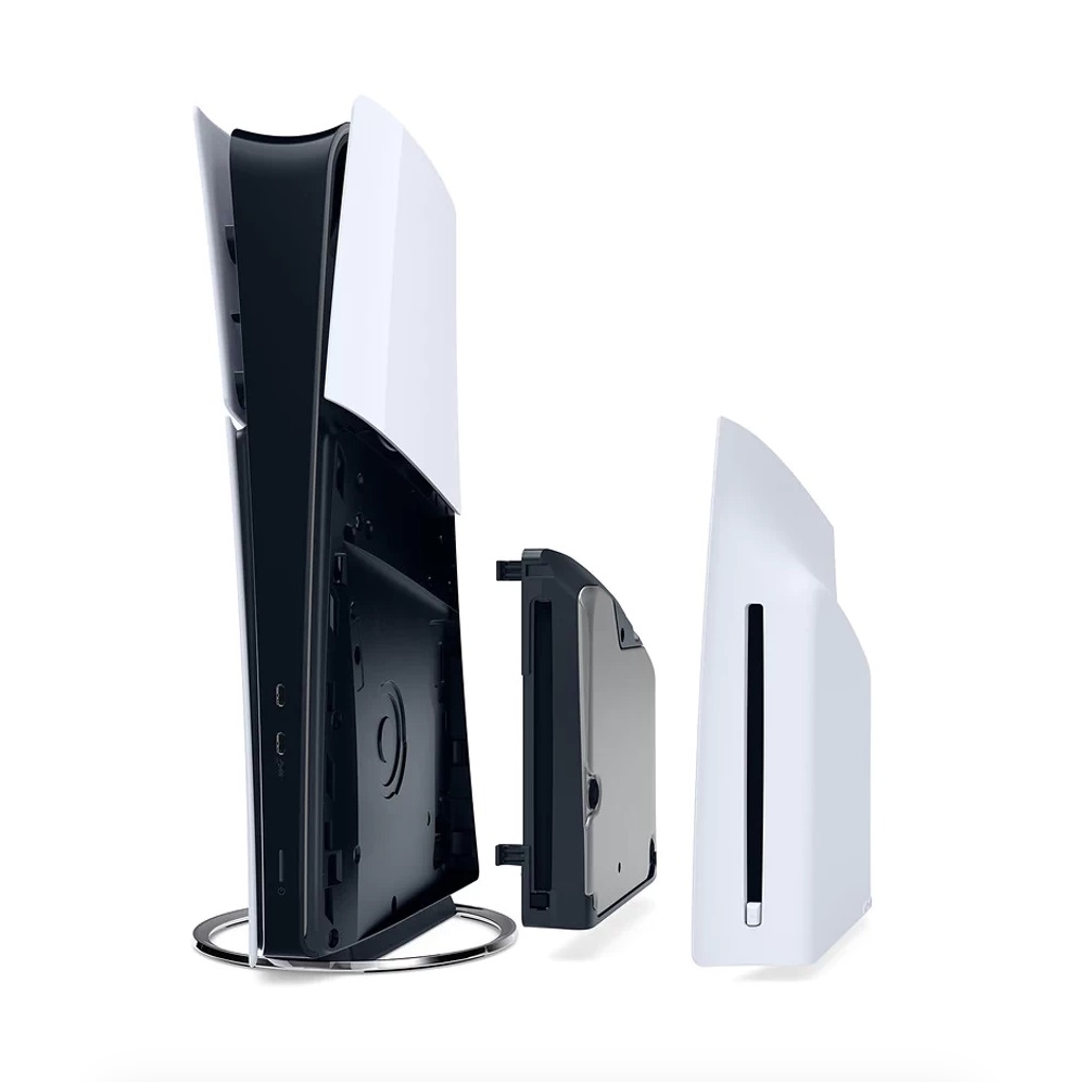 PS5 Slim รุ่นใส่แผ่น สติกเกอร์ติดเครือง+จอย ไวนิลไม่ทิ้งคราบกาว (ลิ้ง2)