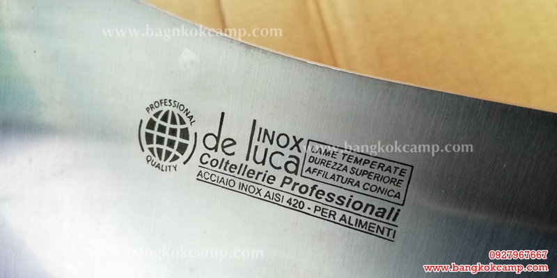 มีดสับ มีดปังตอ ใบวัสดุุ INOX น้ำหนักกำลังดี (ใบ6.25นิ้ว)
