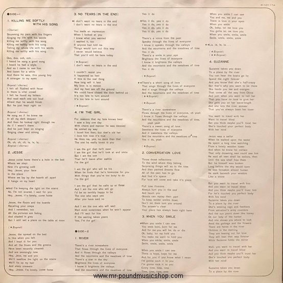 Roberta Flack - Killing Me Softly