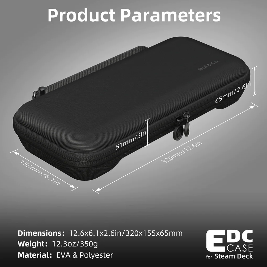Skull & Co. GripCase & Case สำหรับ Steam Deck LCD & OLED