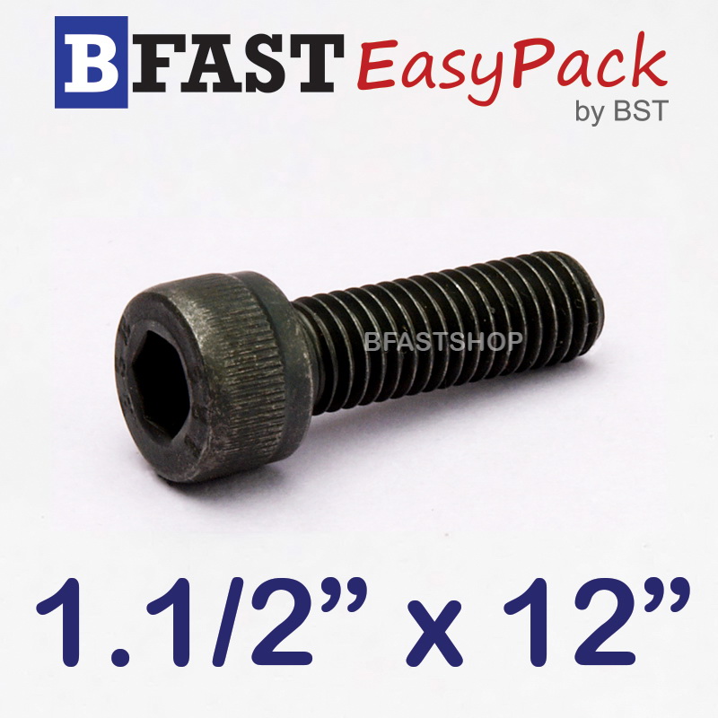สกรูหัวจมดำ 1.1/2" x 12" *เกลียวครึ่ง*
