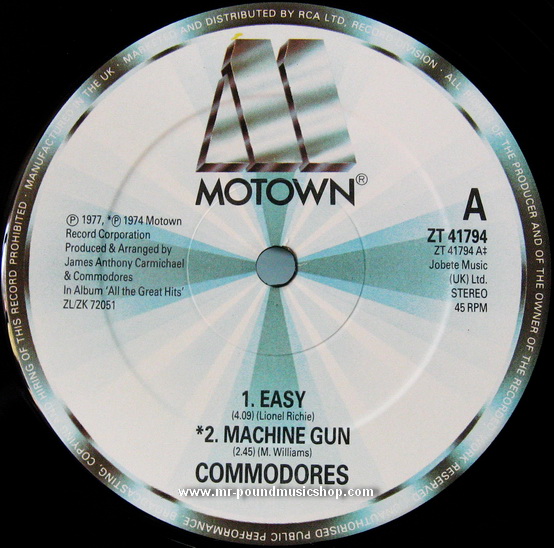 Commodores - Easy