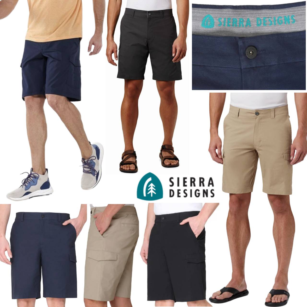 Sierra Designs Stretch Cargo Shorts