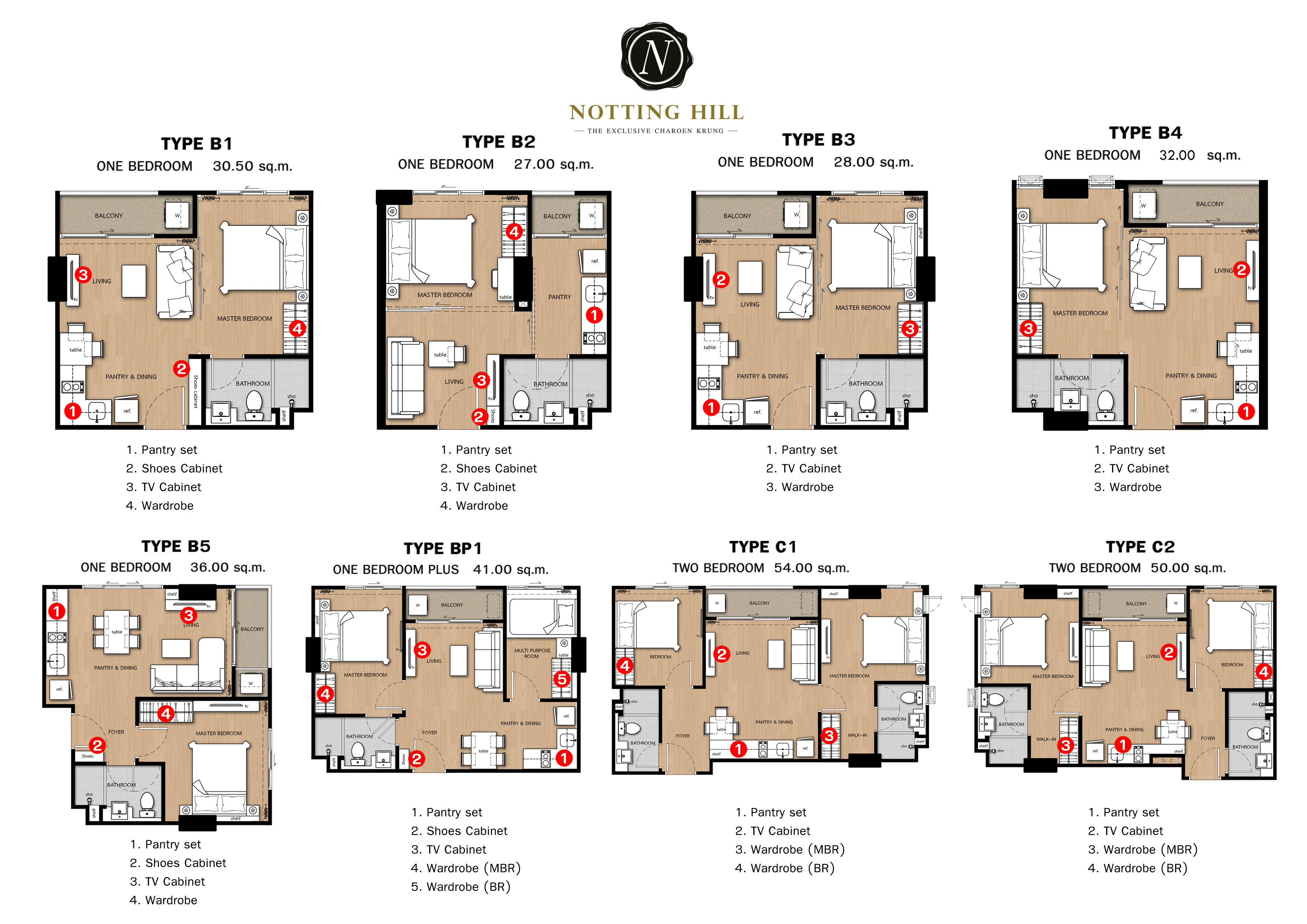 ขาย / เช่าคอนโด Notting Hill The Exclusive CharoenKrung นอตติ้ง ฮิลล์ ดิ เอ็กซ์คลูซีฟ เจริญกรุง จำนวน 3 ยูนิท