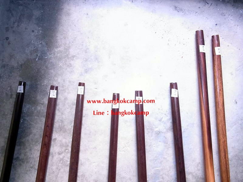 ไม้เท้า ไม้มะค่า (ชุด6)