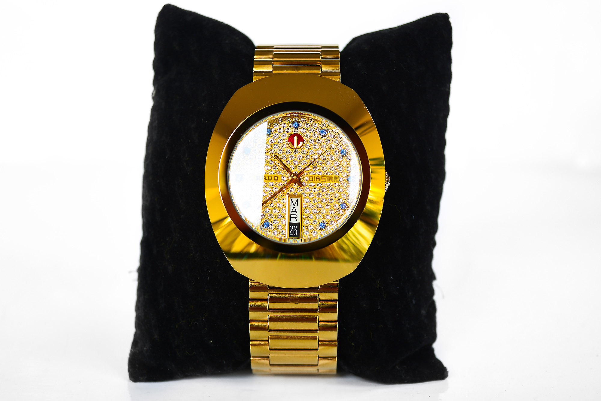 Rado Diastar เรือนทอง พลอยฟ้า รุ่นใหม่ (Sold)