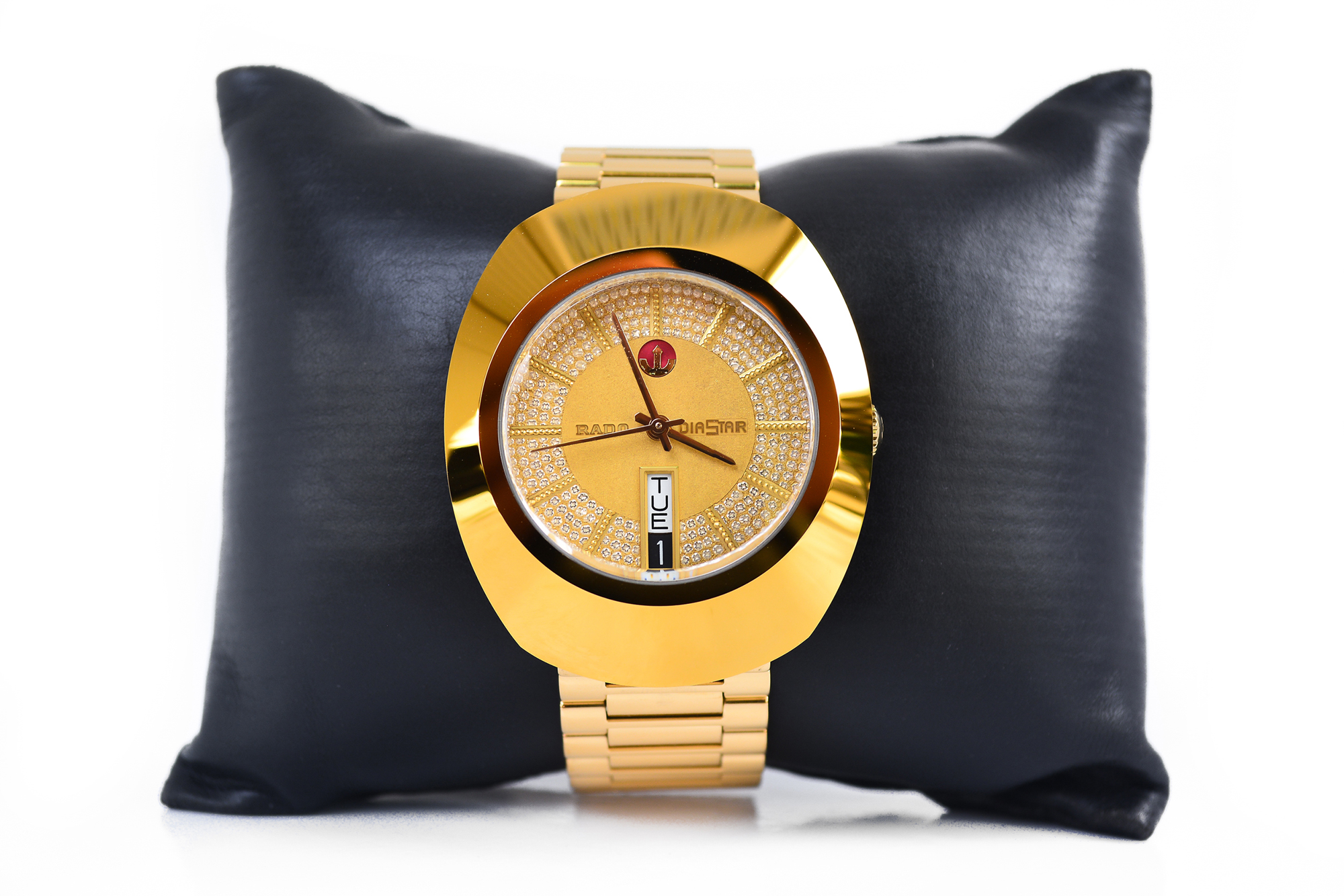 Rado Diastar Automatic Man Size เรือนทอง หน้าทองพลอยยิบ