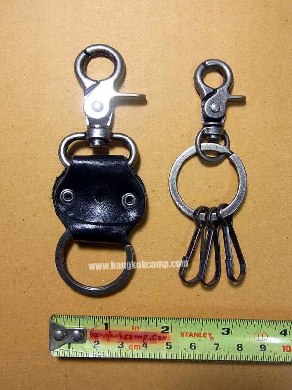 พวงกุญแจ เฮฟวี่ หนังแท้ 2ชิ้น (4)