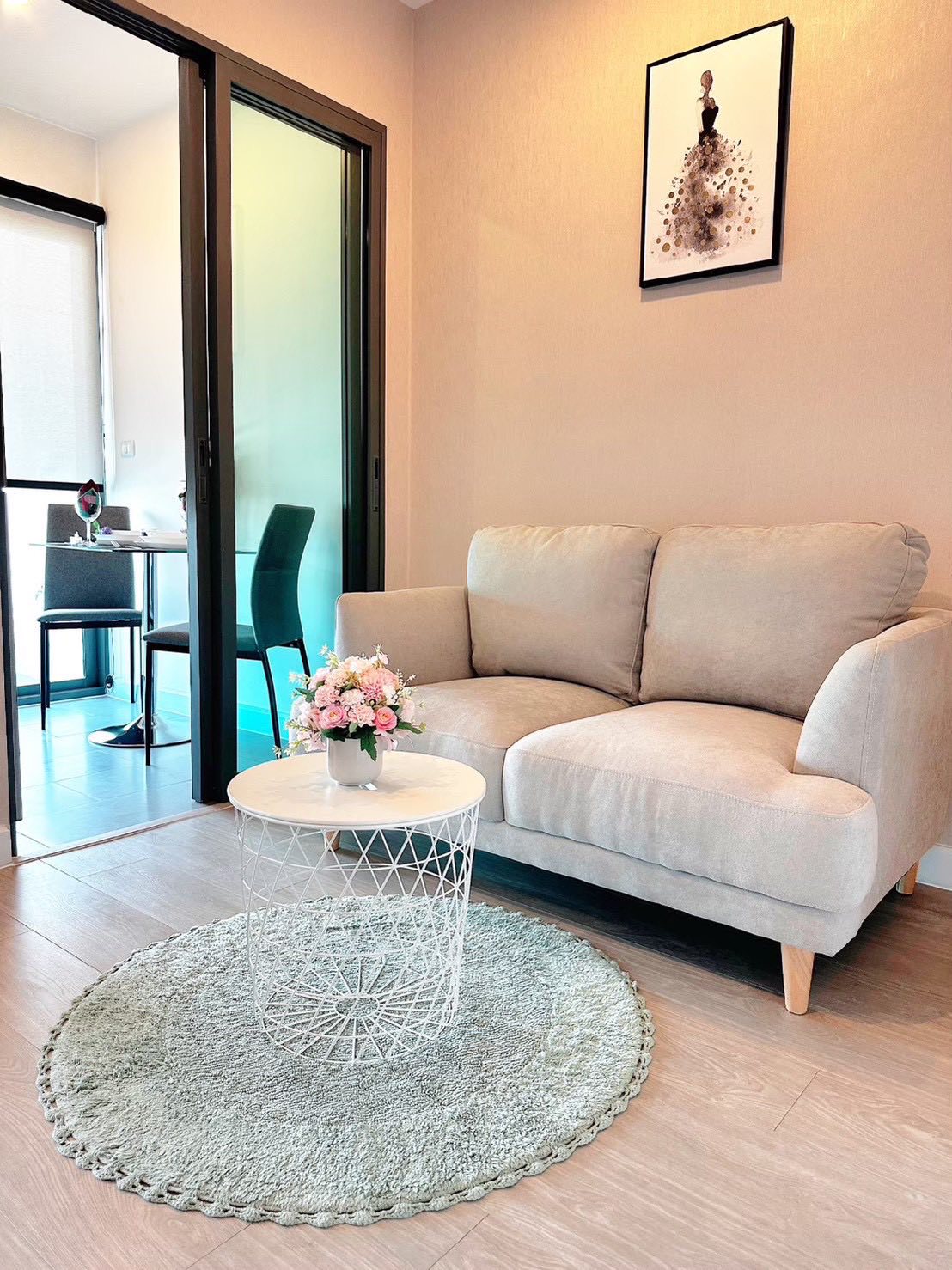 ปล่อยเช่า คอนโด เมโทรสกาย ประชาชื่น (Metro Sky Prachachuen) ภาพถ่ายจากห้องจริง สภาพห้องตามรูป