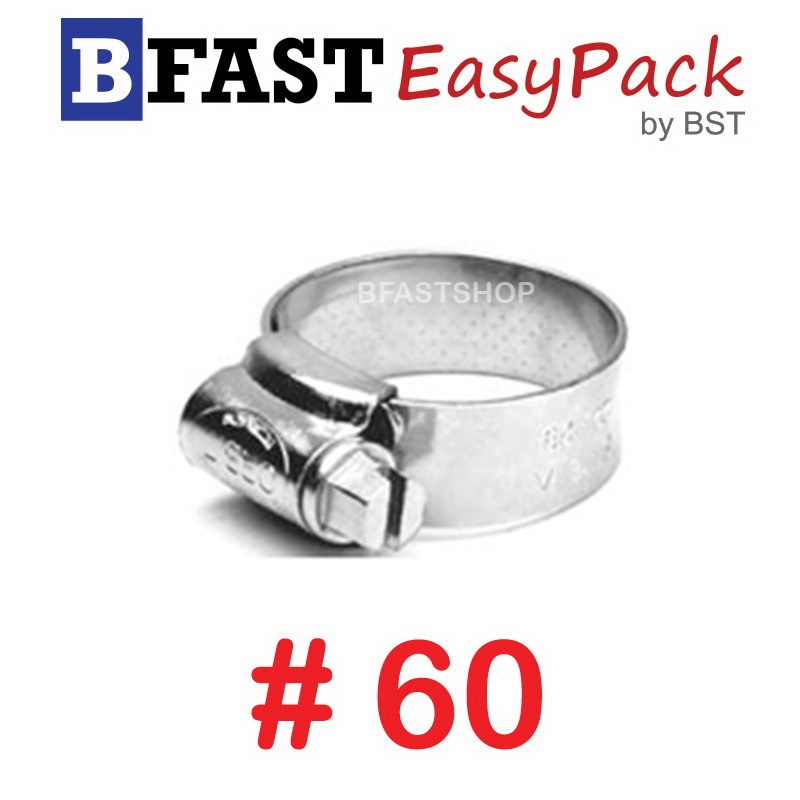 เหล็กรัดสแตนเลส SUS #60 (1 ตัว/ถุง)