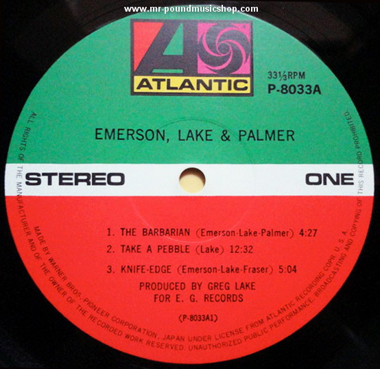 Emerson, Lake & Palmer - Emerson Lake & Palmer