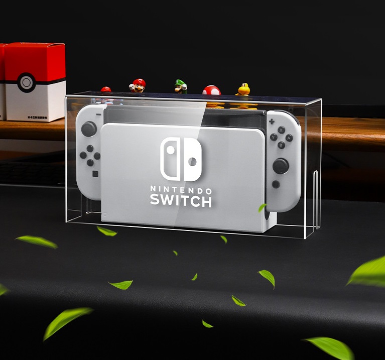กล่องอะคริลิคใส ครอบเครื่องเกม Switch & OLED
